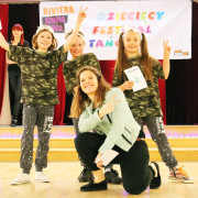 Dziecięcy Festiwal tańca - zakończenie semestru dla dzieci 4.02.2018  