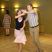 Obóz taneczny Bobrowa Dolina 2007. Hania i Karol