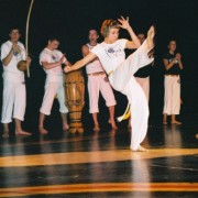 Pokaz Capoeiry - IV Impreza Taneczna czerwiec 2005
