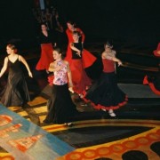 Pokaz flamenco - IV Impreza Taneczna czerwiec 2005