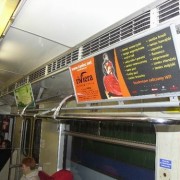 Reklama Szkoły Tańca w metrze